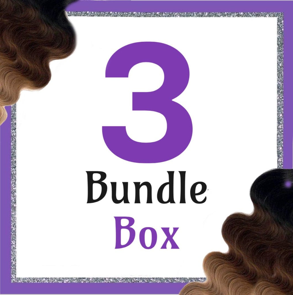 3 Color Ombre 3 Bundle Bossette Box - Bossette Hair