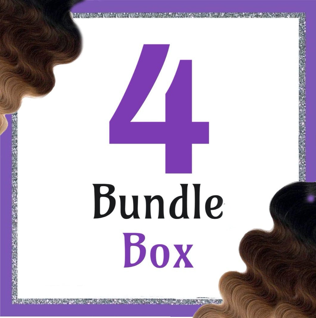 3 Color Ombre 4 Bundle Bossette Box - Bossette Hair